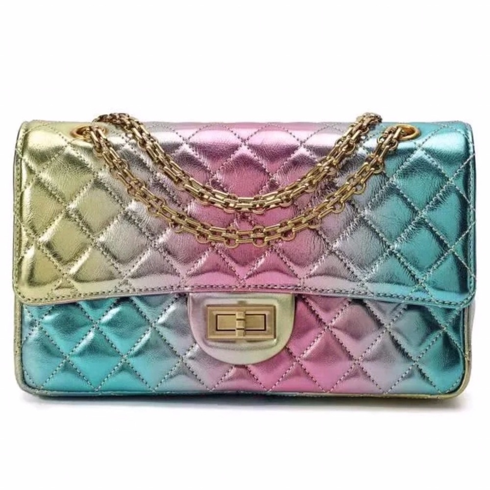 Leather Collection - Ombre Shoulder Bag Handbag